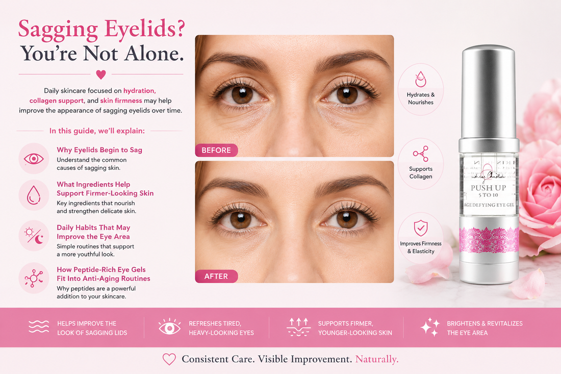 HOW TO LIFT SAGGING EYELIDS WITHOUT SURGERY