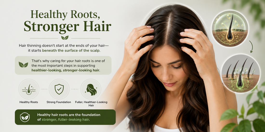 HOW TO IMPROVE HAIR ROOT HEALTH NATURALLY