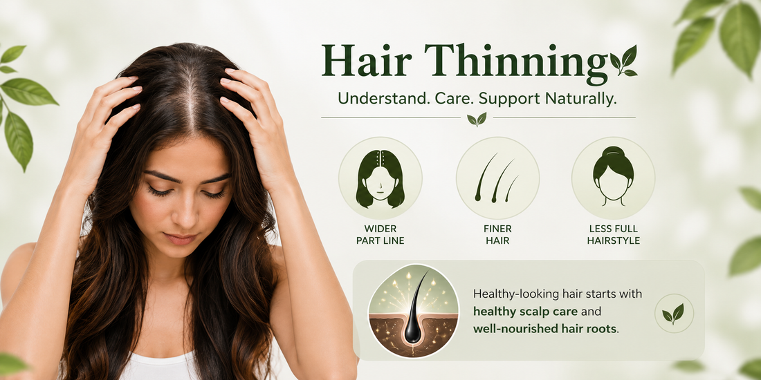 HOW TO REDUCE HAIR THINNING NATURALLY
