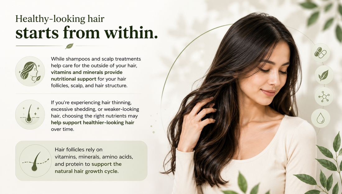 BEST VITAMINS AND MINERALS FOR HAIR GROWTH