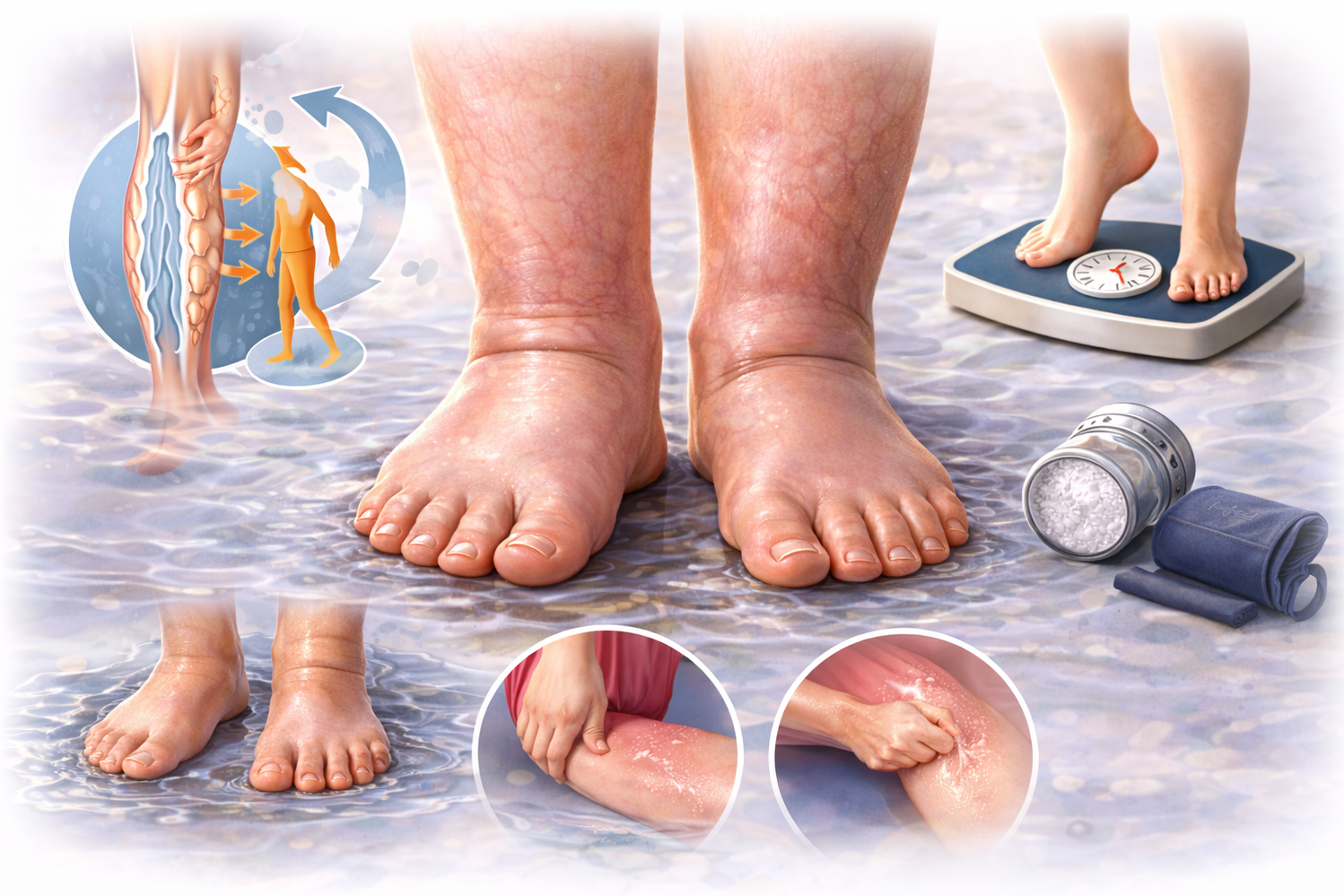 7 Ways to Reduce Leg Swelling and Water Retention Naturally ...