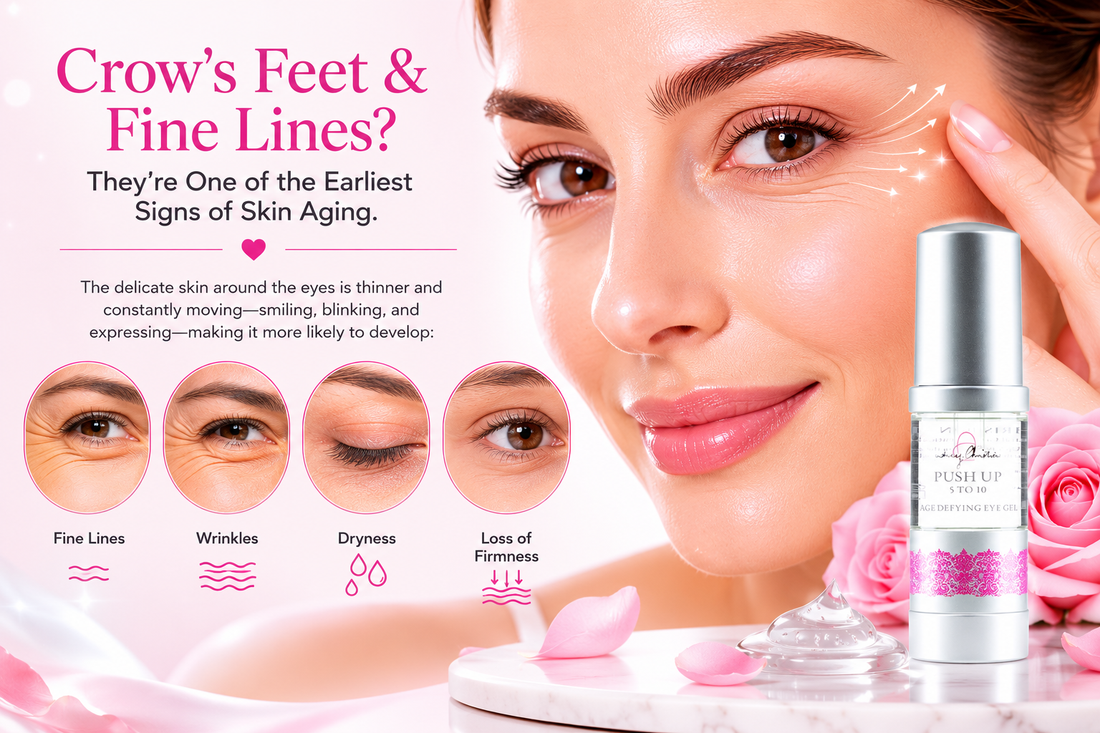 HOW TO REDUCE CROW’S FEET AND FINE LINES AROUND THE EYES