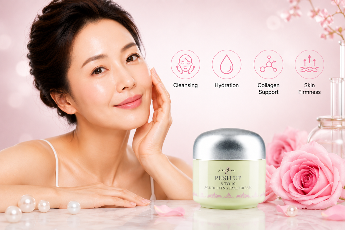DAILY ANTI-AGING FACE CARE ROUTINE FOR FIRMER SKIN