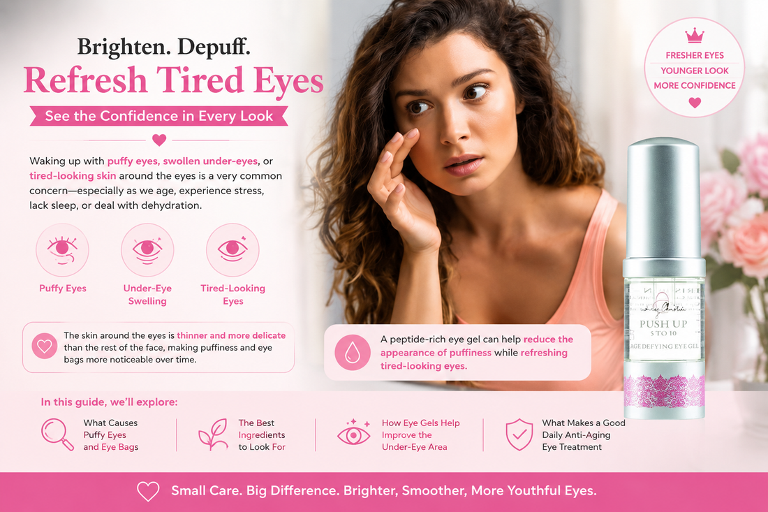 BEST EYE GEL FOR PUFFY EYES AND EYE BAGS