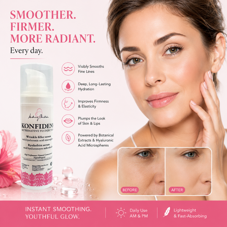Konfidens Wrinkle Filler Serum | Audrey Christian